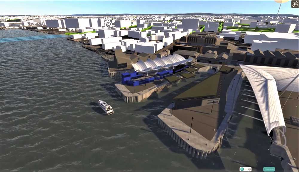 Screenshot of digital twin