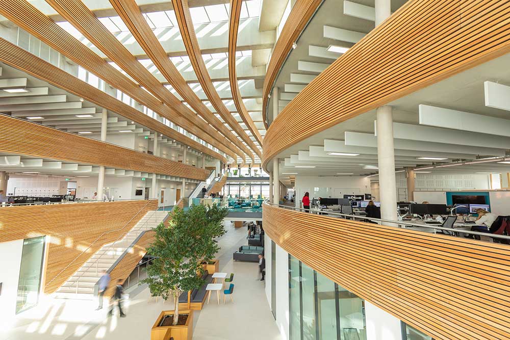 Image of the inside of the UKHO Office