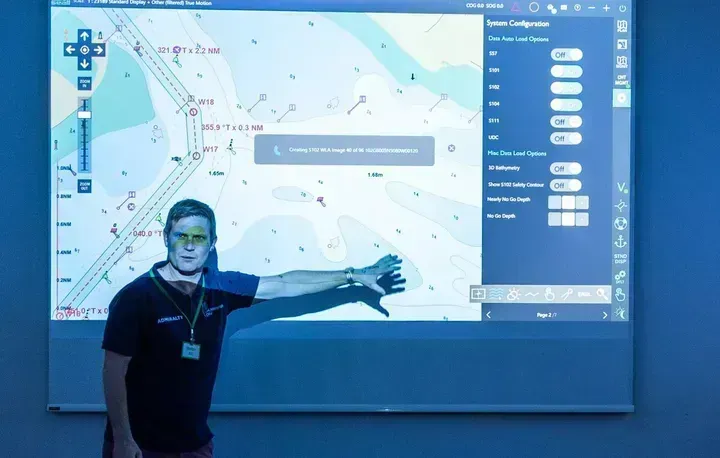 S-100 seminar with Tom Mellor from UKHO