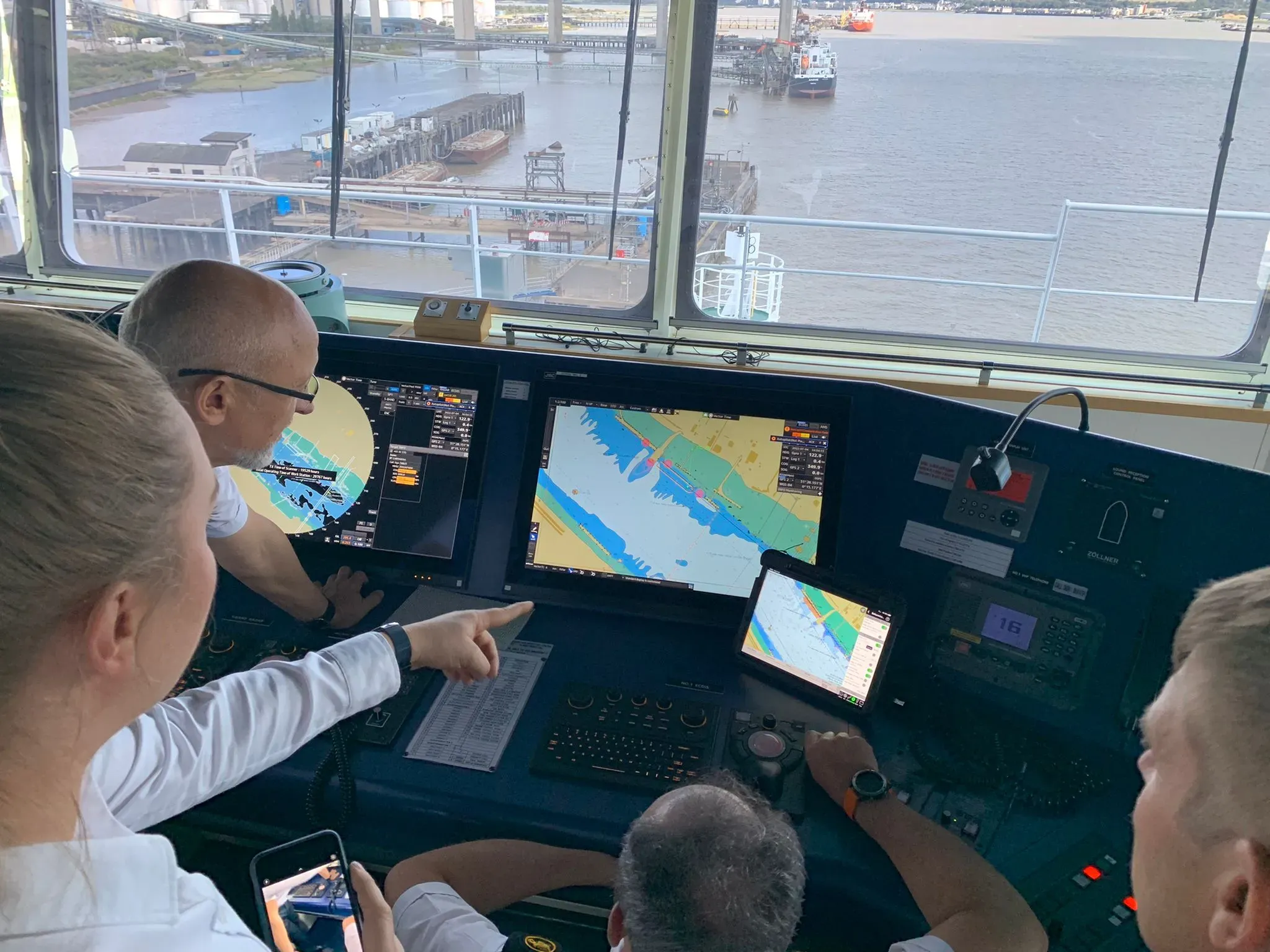 Mariners in the S-102 Trial