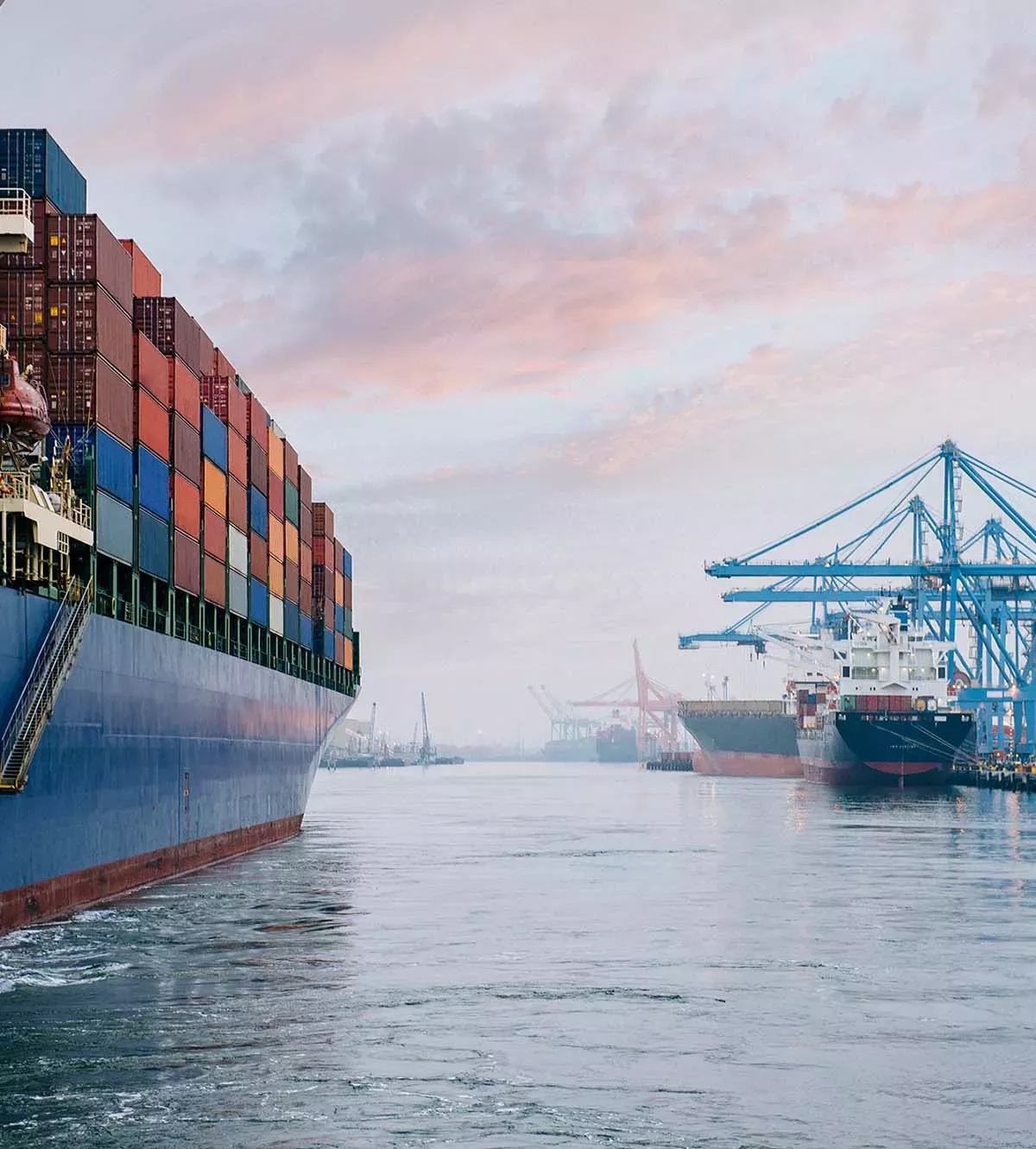 vessel in port
