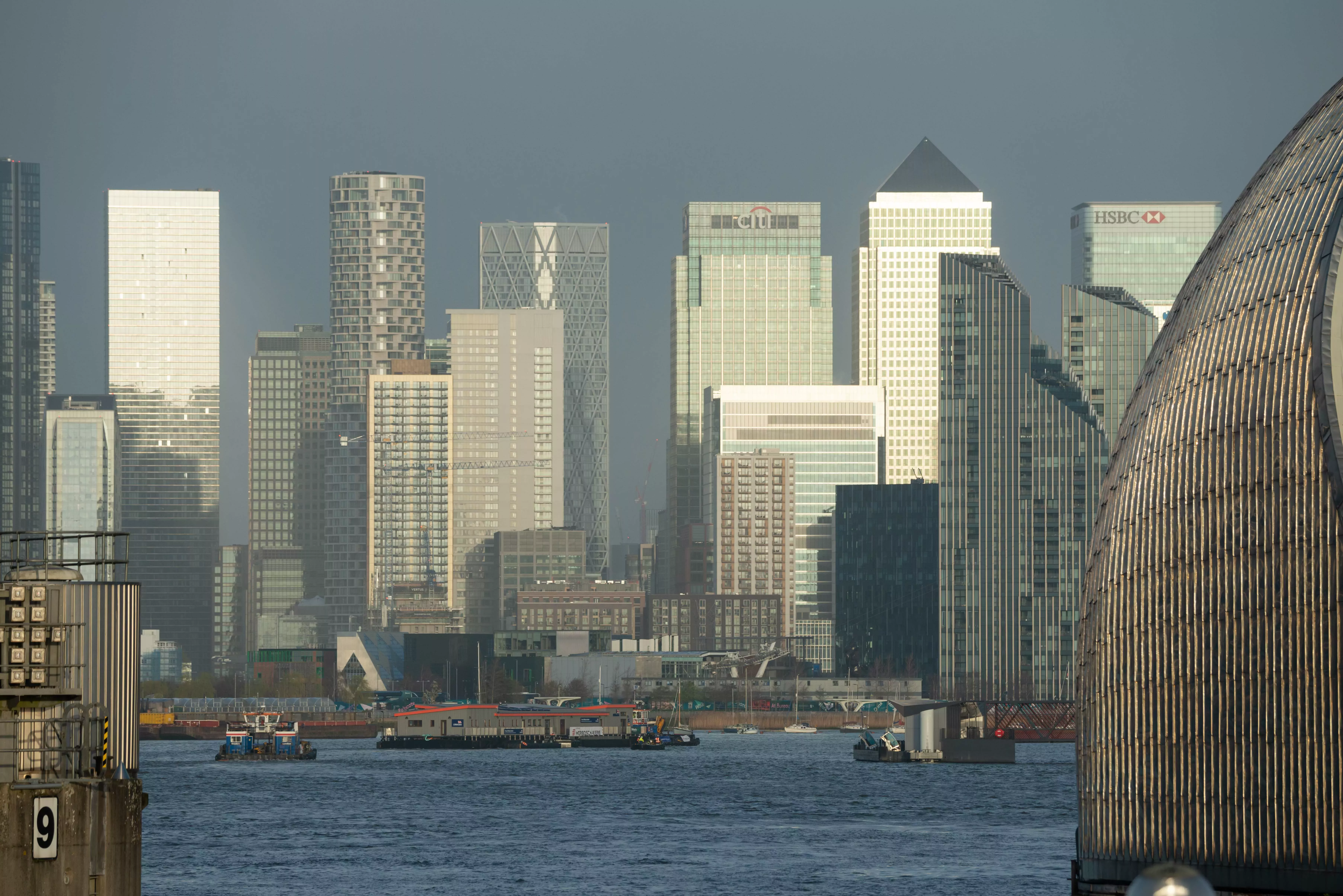 Showing landscape of pier