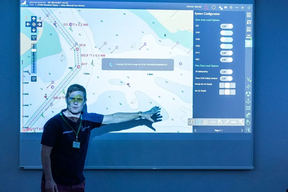 S-100 seminar with Tom Mellor from UKHO
